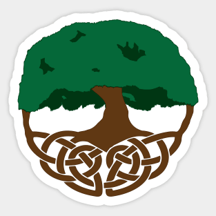 Celtic Knotwork Tree Sticker